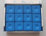 Billardkreide Silver Cup royal blau 12er Pack